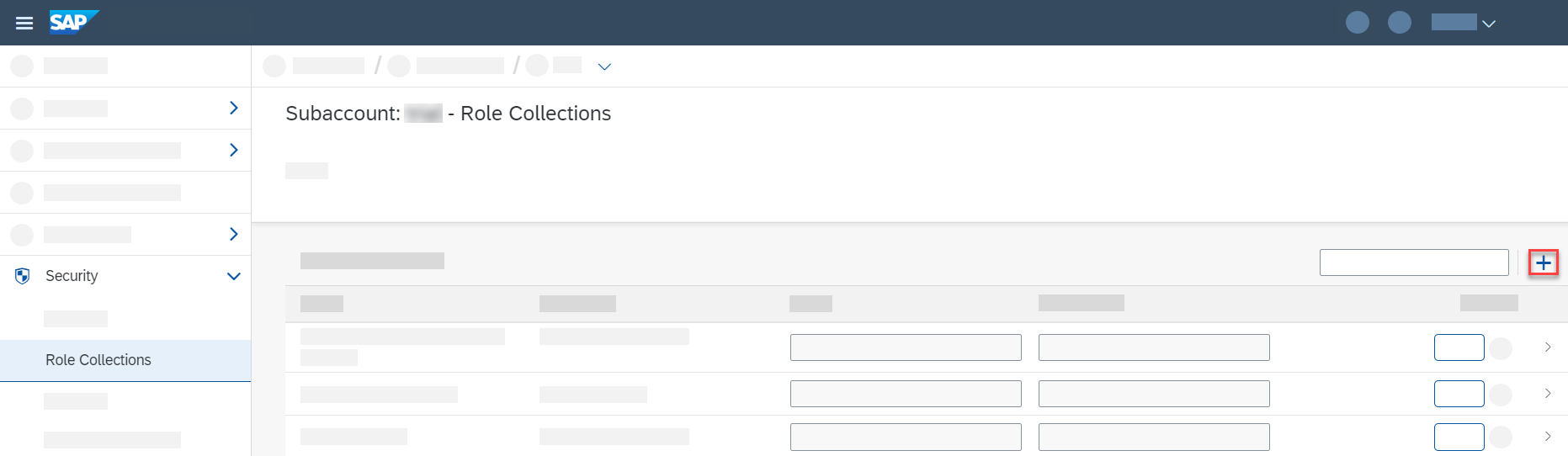 Create role collections in SAP BTP cockpit